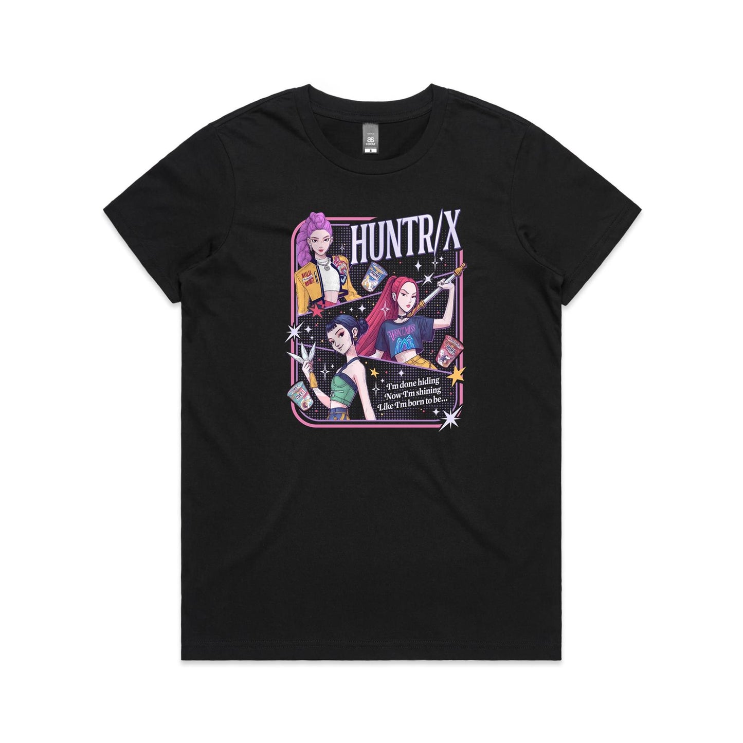 KPOP - HUNTRIX - Womens Tee - 3 Colours