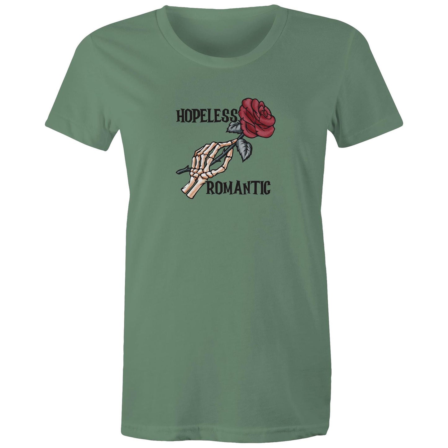 Hopeless Romantic - AS Colour - Women's Maple Tee - 8 Colours