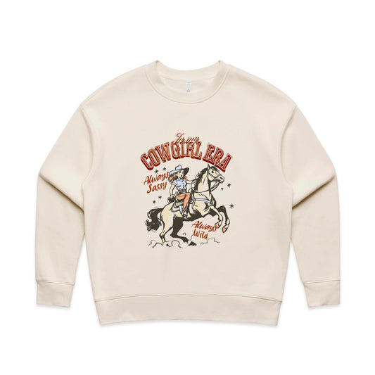In My Cowgirl Era - Women's Crew - 6 Colours - This is a Print on Demand Item @BVCM