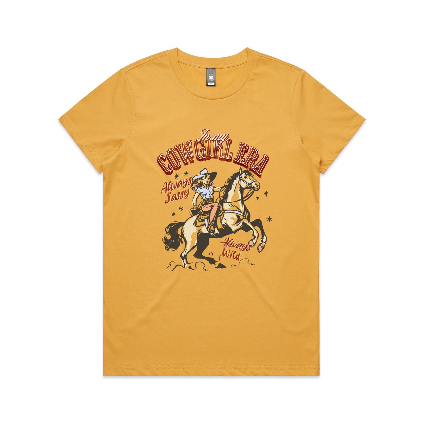 In My Cowgirl Era - Women's Tee - 12 Colors - This is a Print on Demand Item