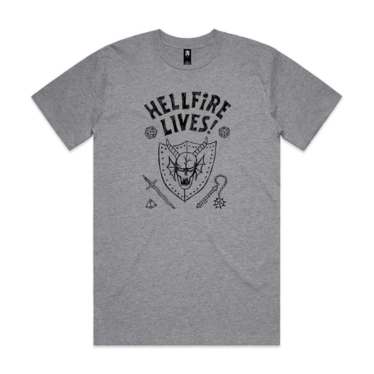 Hellfire Lives - Mens Classic Tee - 3 Colours - Online Ordering Only