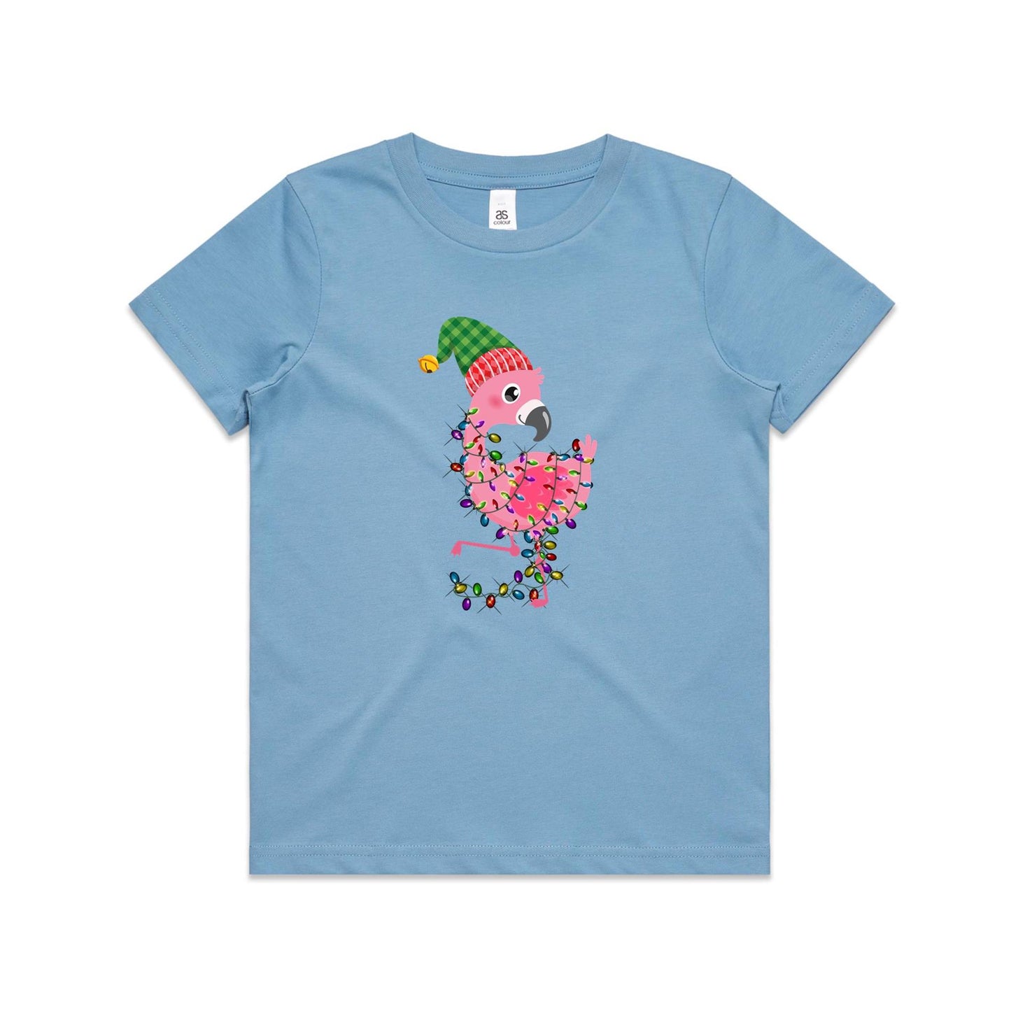 Flamingo Christmas - Youth Tee | 11 Colours