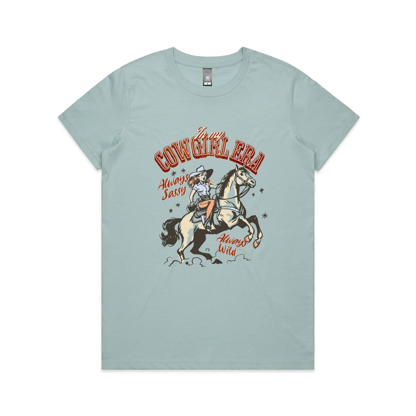 In My Cowgirl Era - Women's Tee - 12 Colors - This is a Print on Demand Item