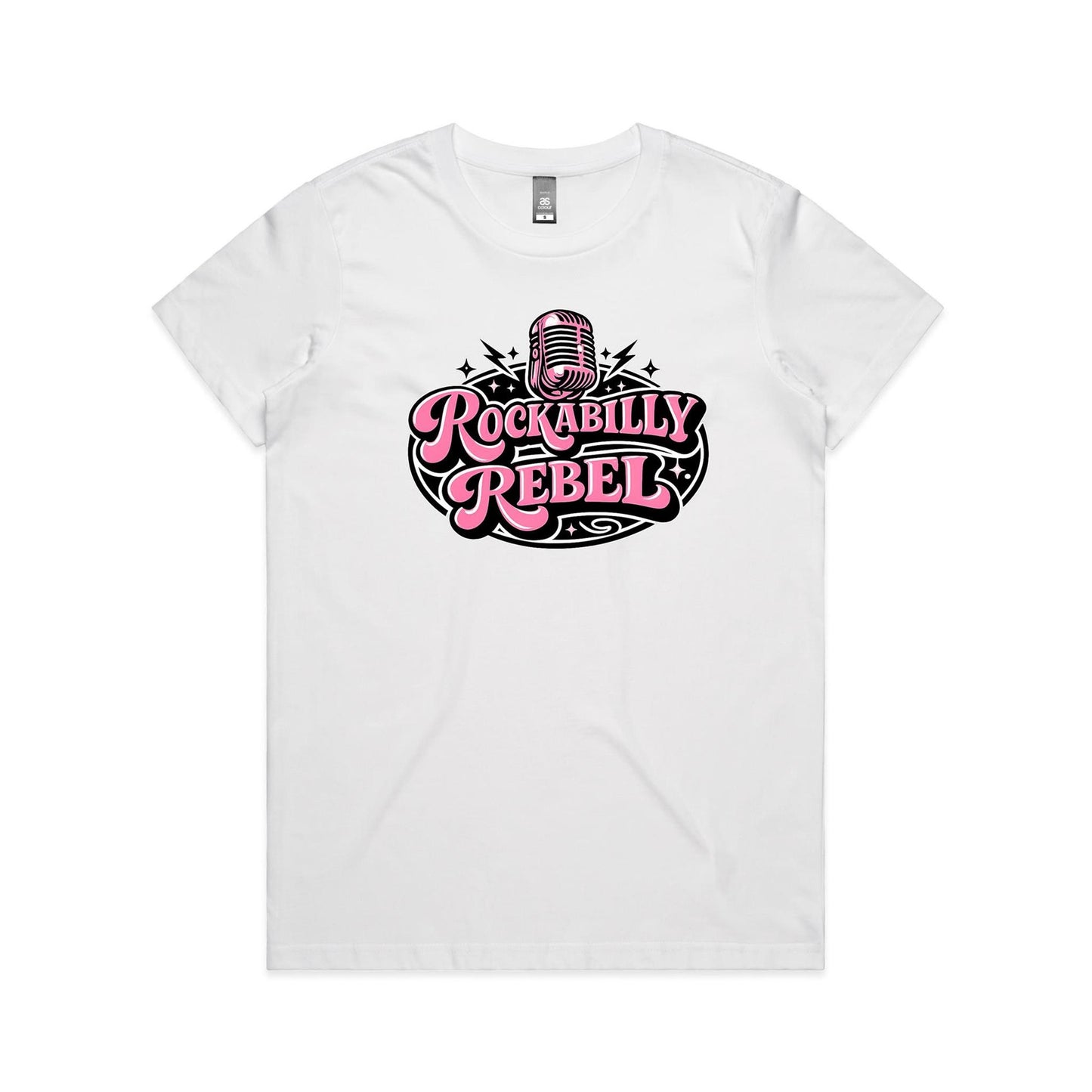Rockabilly Rebel a - Women's Tee - 3 Colours | This is a Print on Demand Item