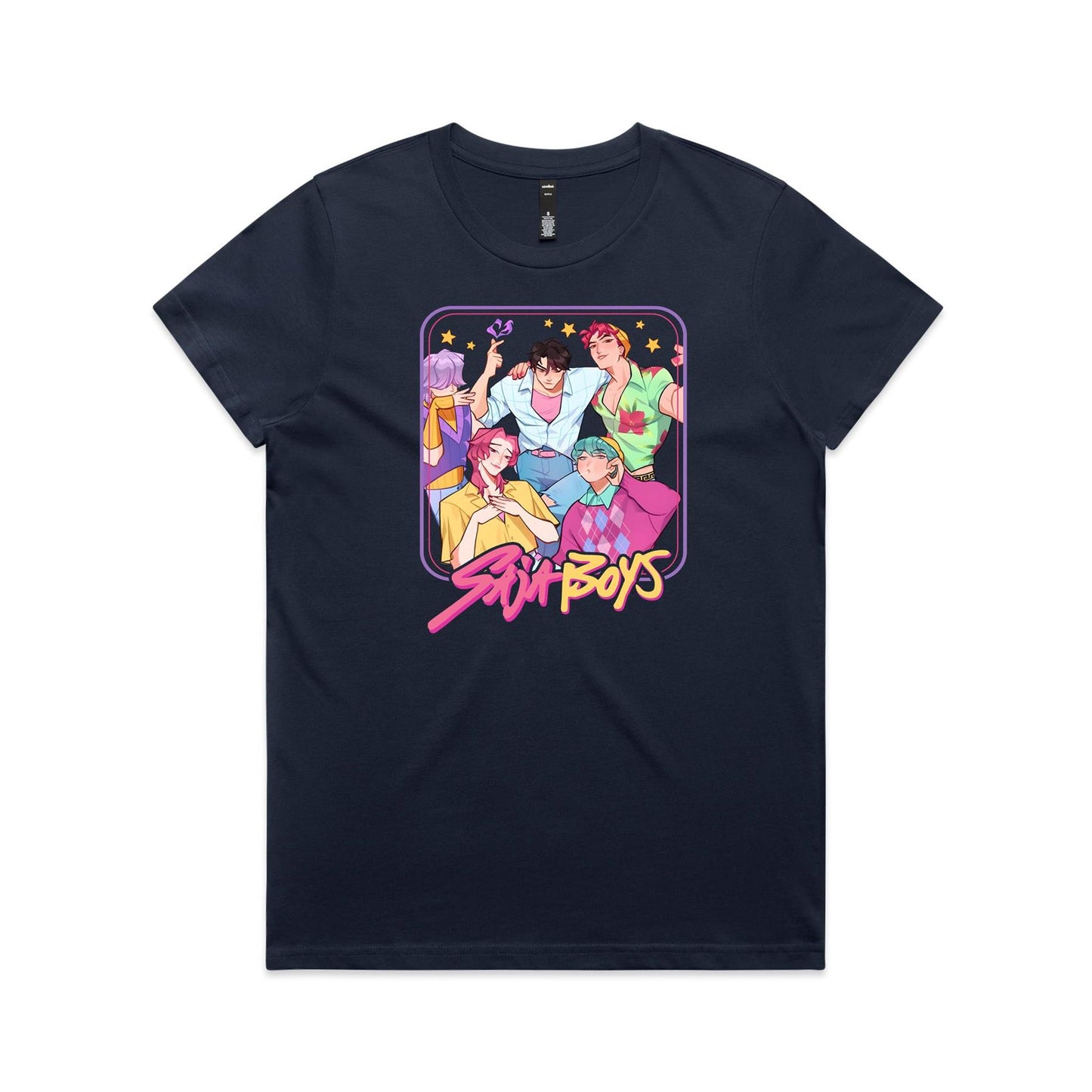 KPOP - SAJA BOYS - Women' Tee - 5 Colours - Online Ordering Only