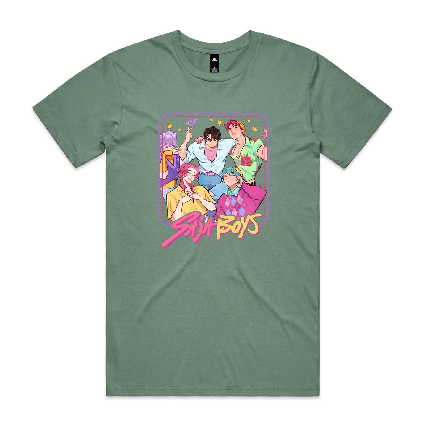 KPOP - SAJA BOYS - Men's Tee - 6 Colours - Online Ordering Only