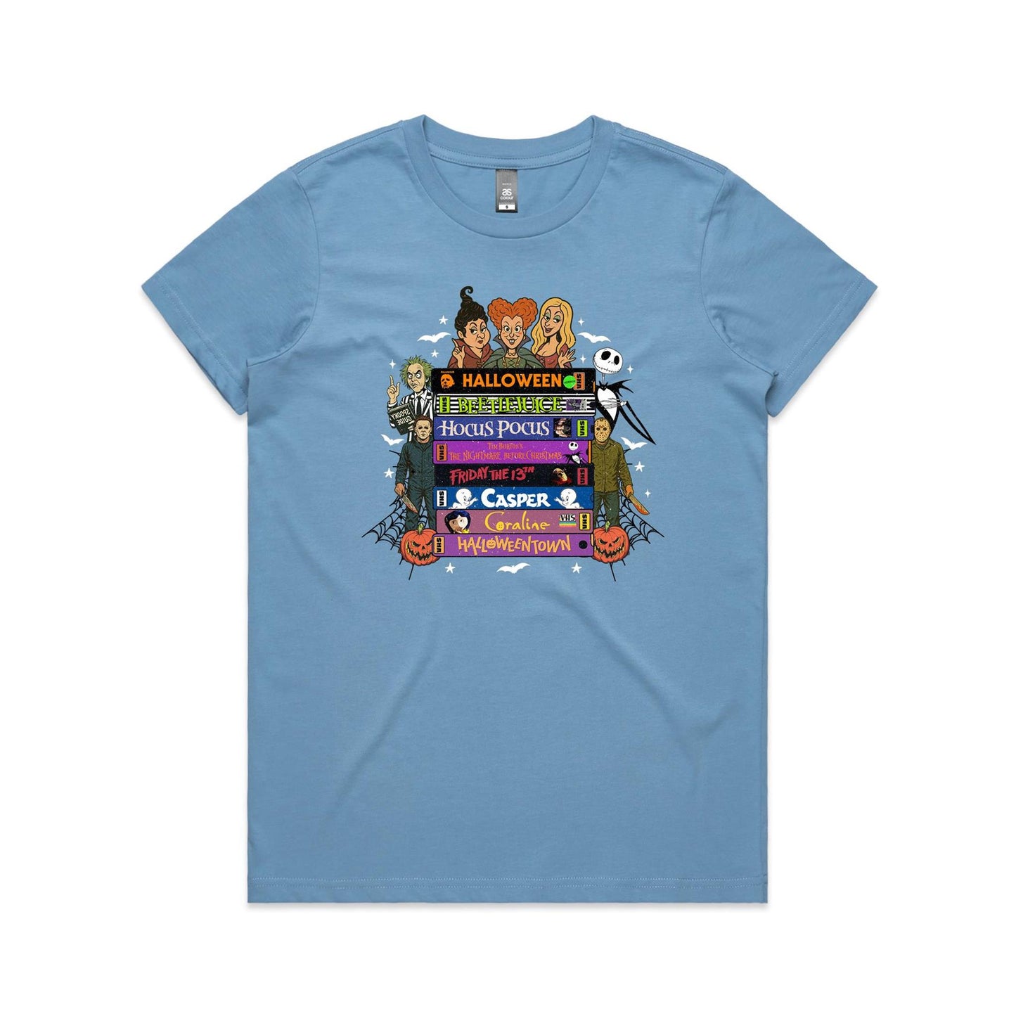 Halloween Family Movie - Women's Tee - 8 Colours | This is a Print on Demand Item