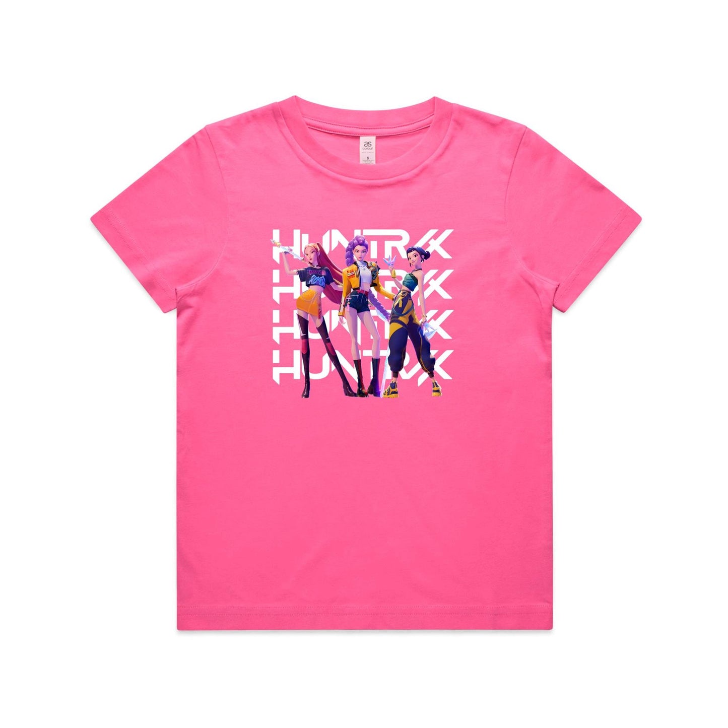 KPOP -DEMON HUNTRIX - Youth Tee - 7 Colours - Online Ordering Only