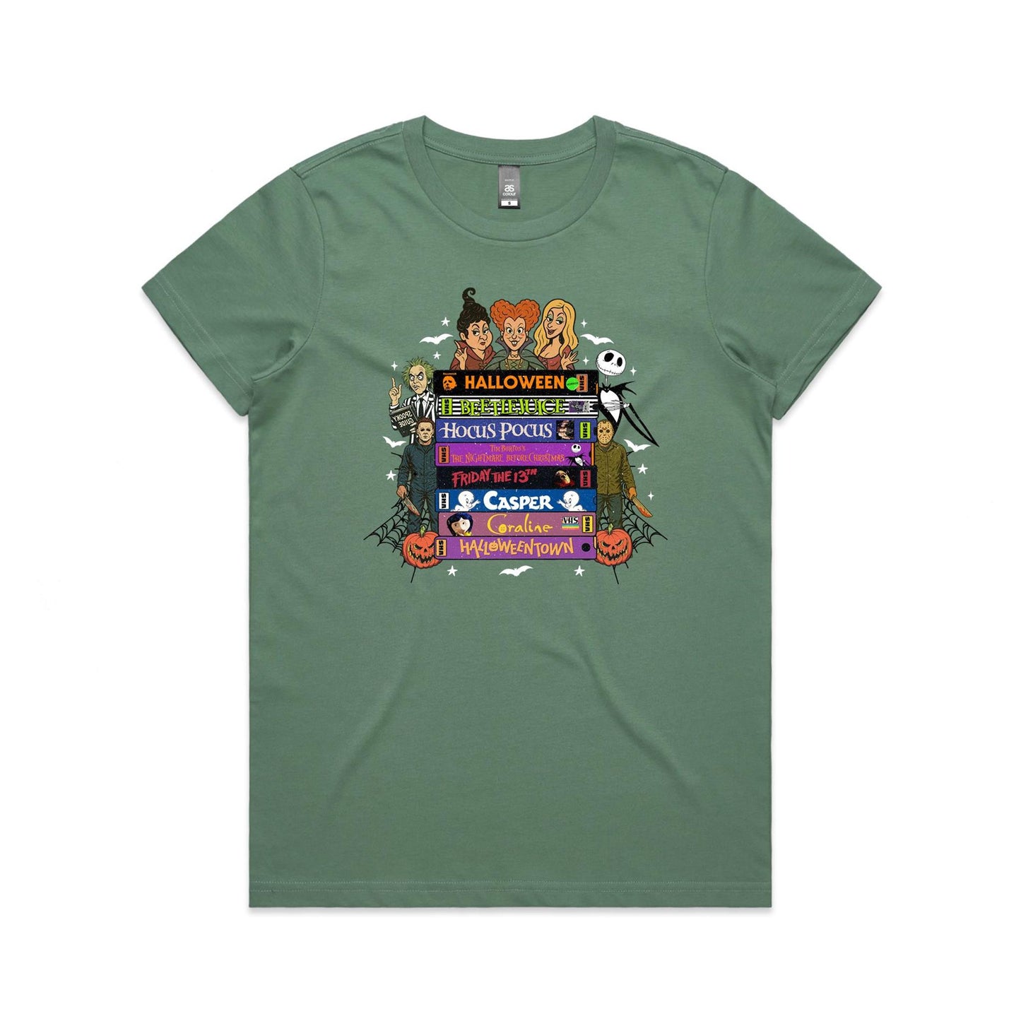 Halloween Family Movie - Women's Tee - 8 Colours | This is a Print on Demand Item