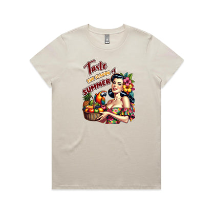 Taste of Summer - Women's Tee - 10 Colours | This is a Print on Demand Item