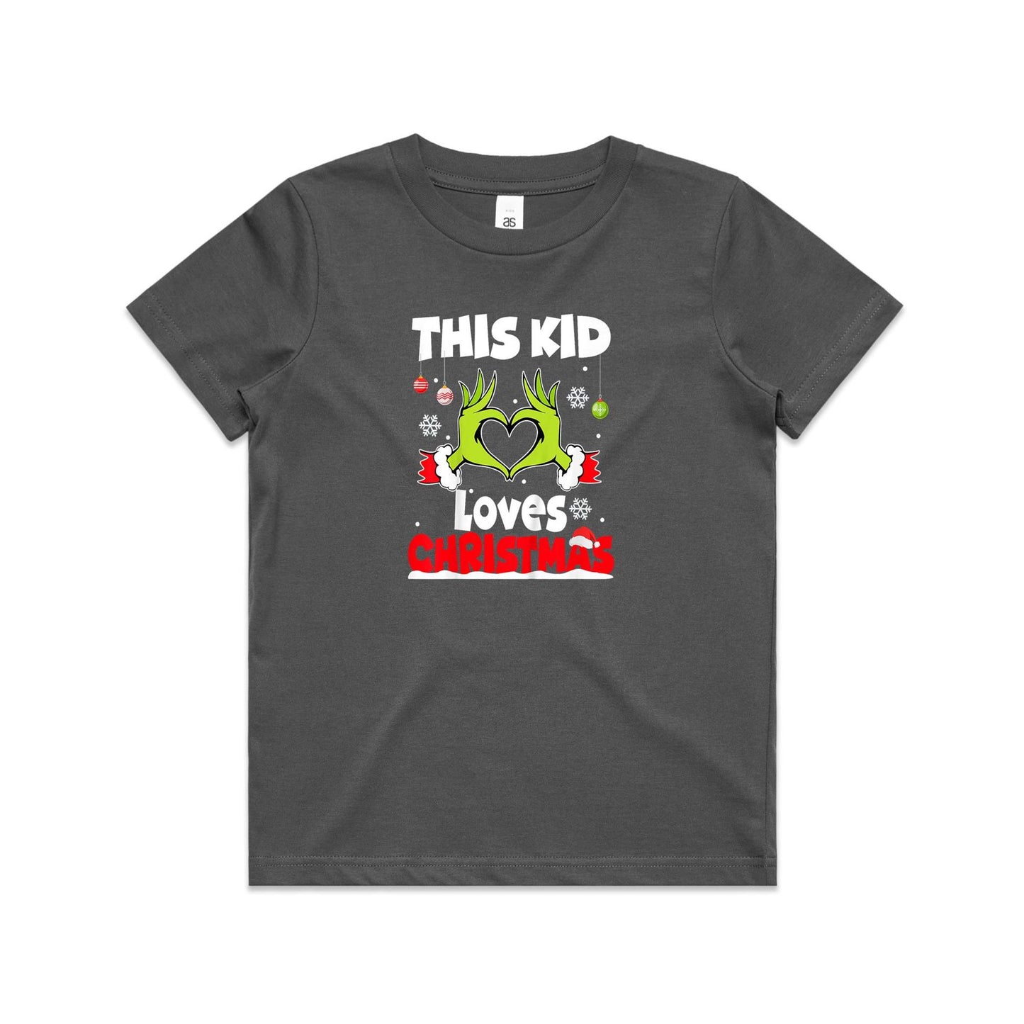 This Kid Loves Christmas - Youth Tee | 7 Colours