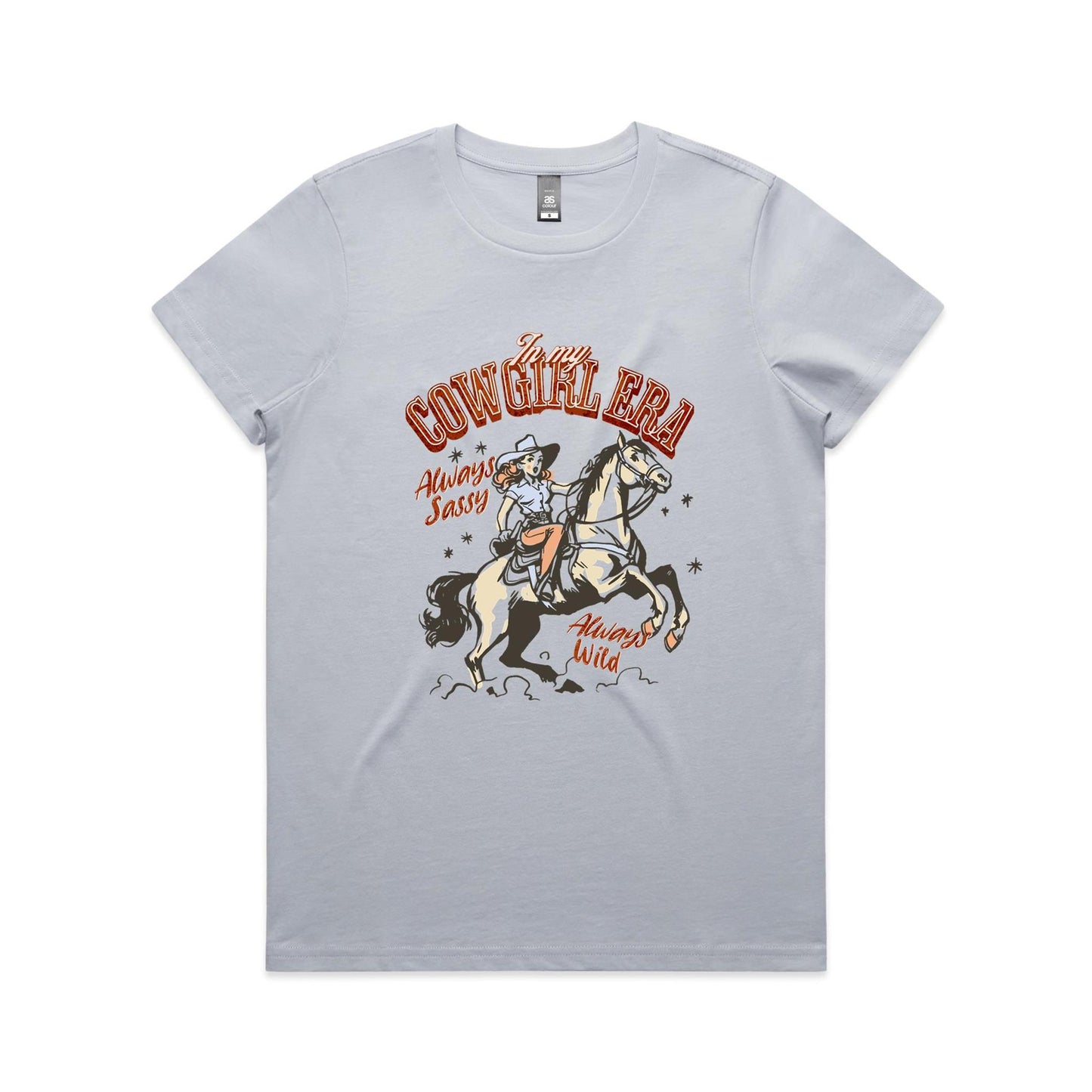 In My Cowgirl Era - Women's Tee - 12 Colors - This is a Print on Demand Item