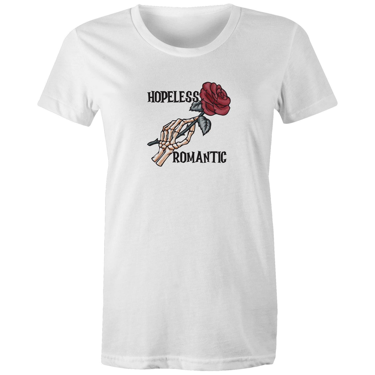 Hopeless Romantic - AS Colour - Women's Maple Tee - 8 Colours