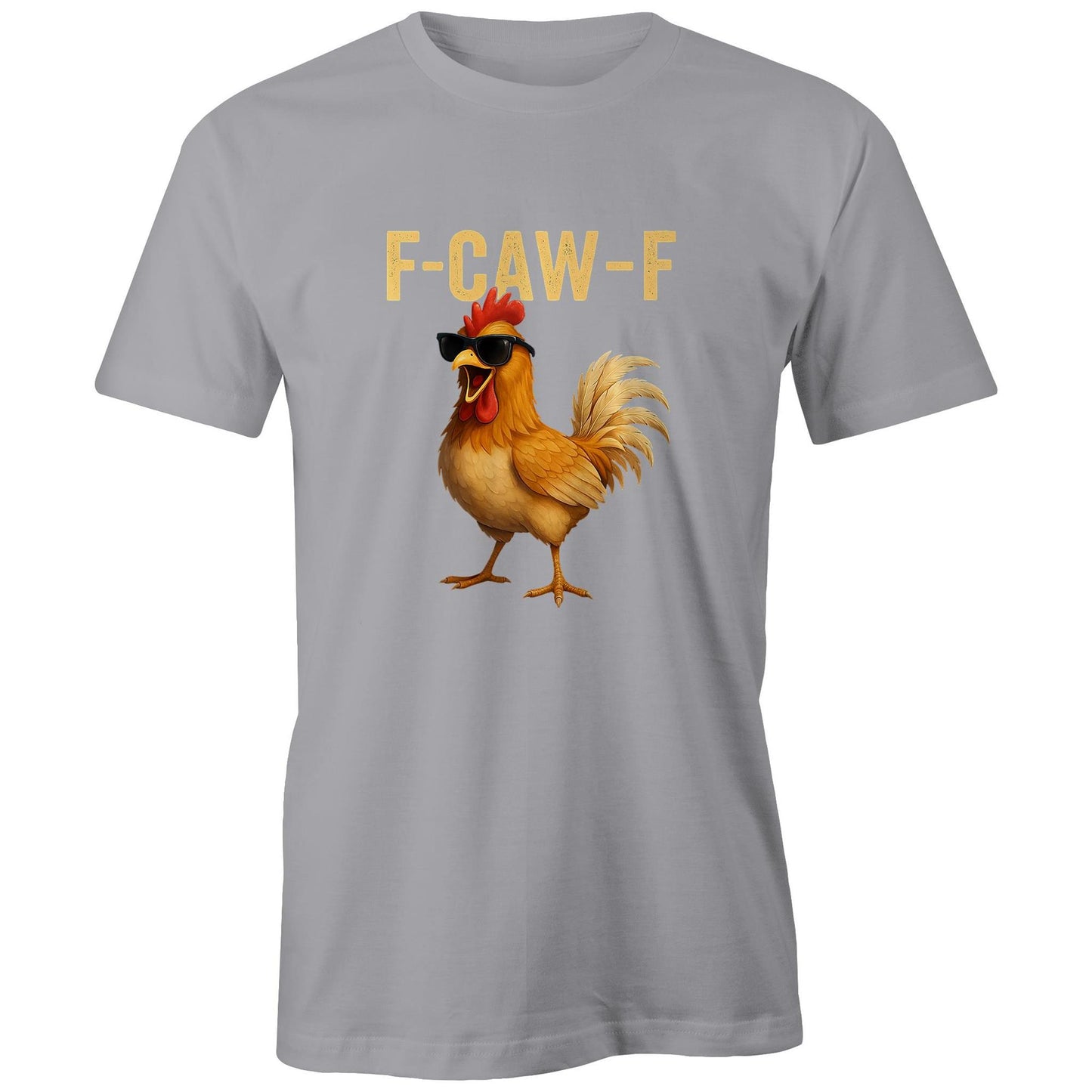 Chook F-Caw-* Mens Classic Tee | Black or Grey