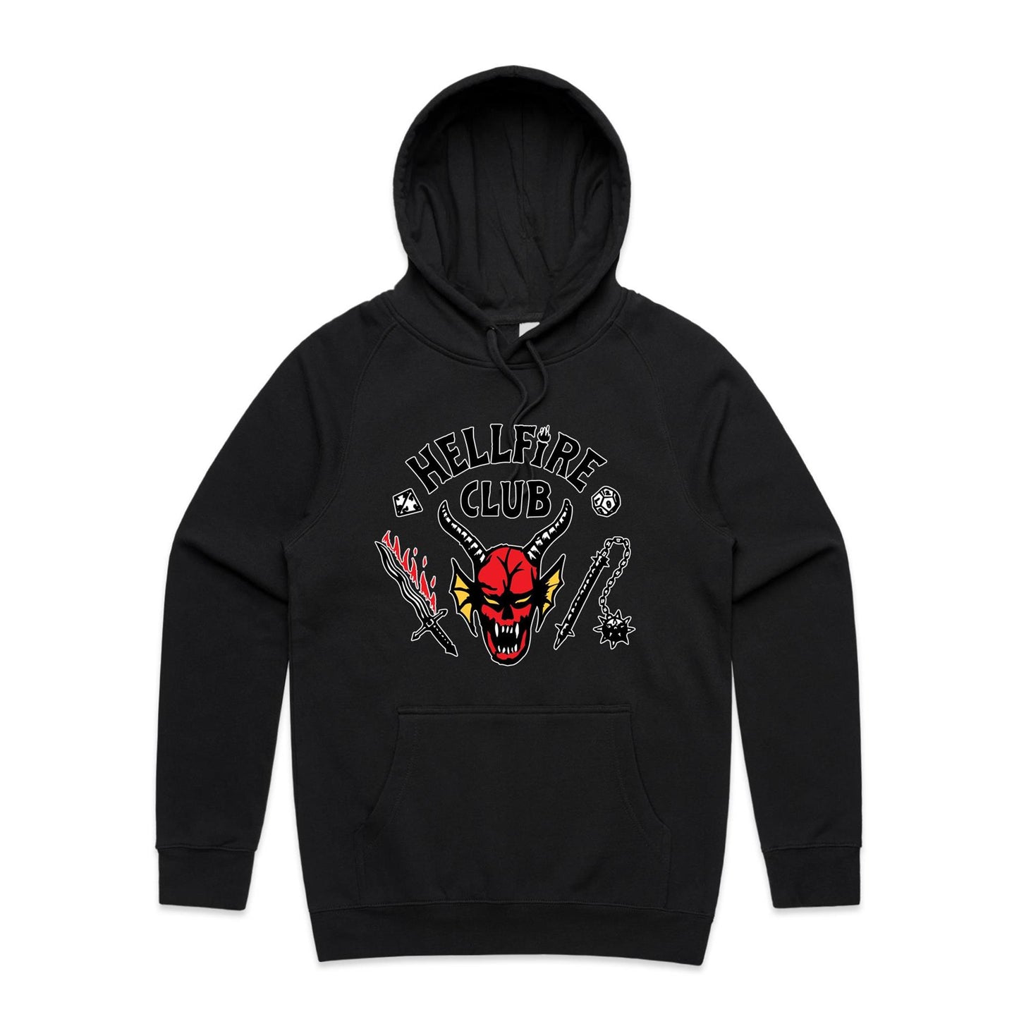 Hellfire Club Men's Hoodie - Black - This is a Print on Demand Item @BVCM