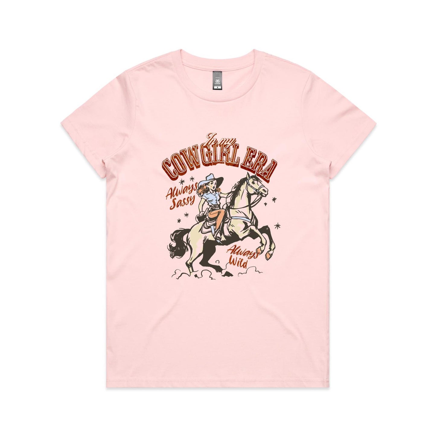 In My Cowgirl Era - Women's Tee - 12 Colors - This is a Print on Demand Item