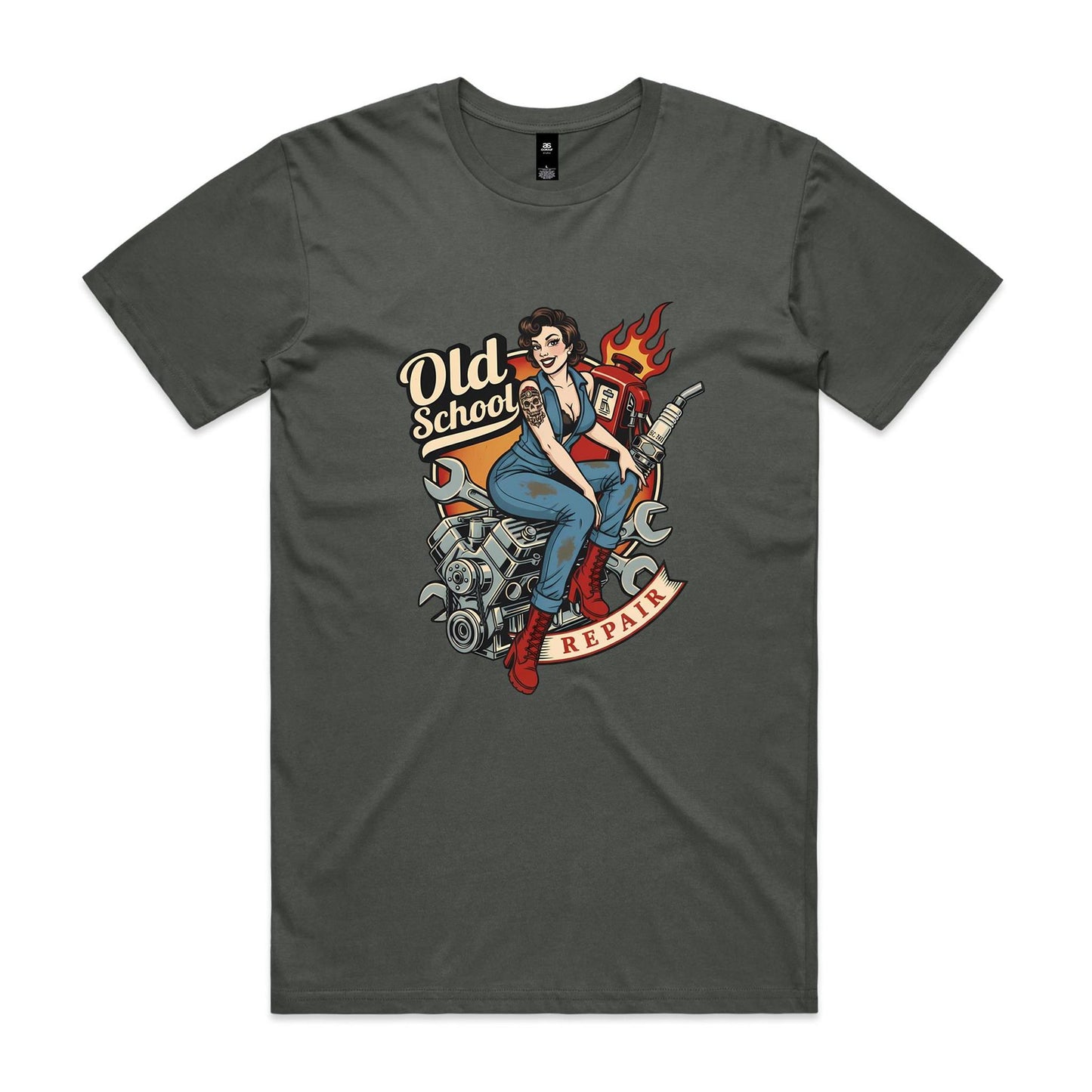 Old School Repair - Men's Tee - 8 Colours | This is a Print on Demand Item