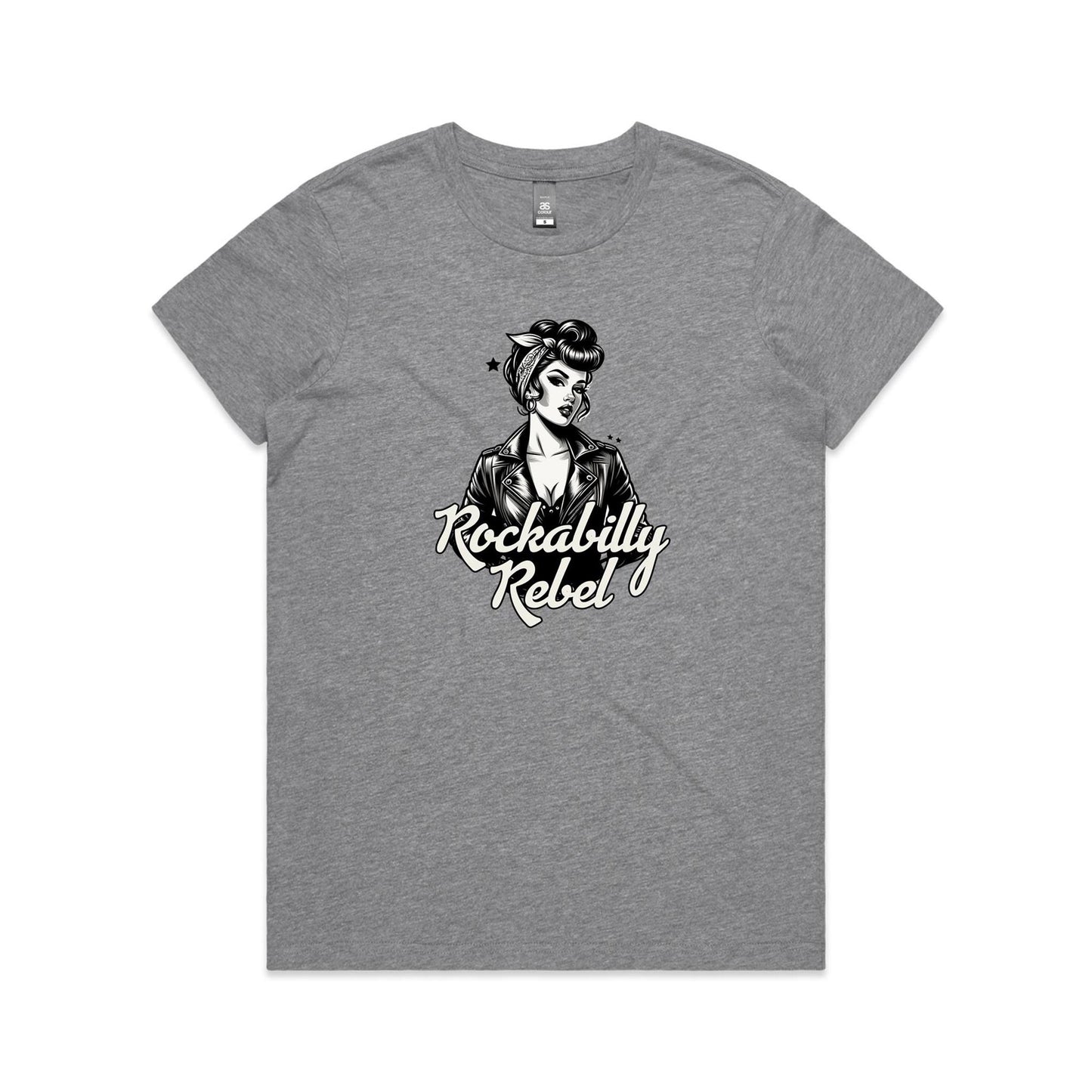 She's a Rebel - Womens Tee - 7 Colours | This is a Print on Demand Item