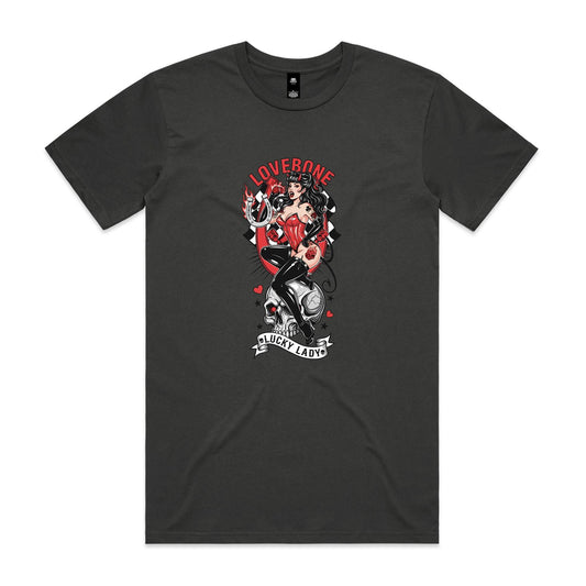 Lovebone - Mens Coal Tee | This is a Print on Demand Item