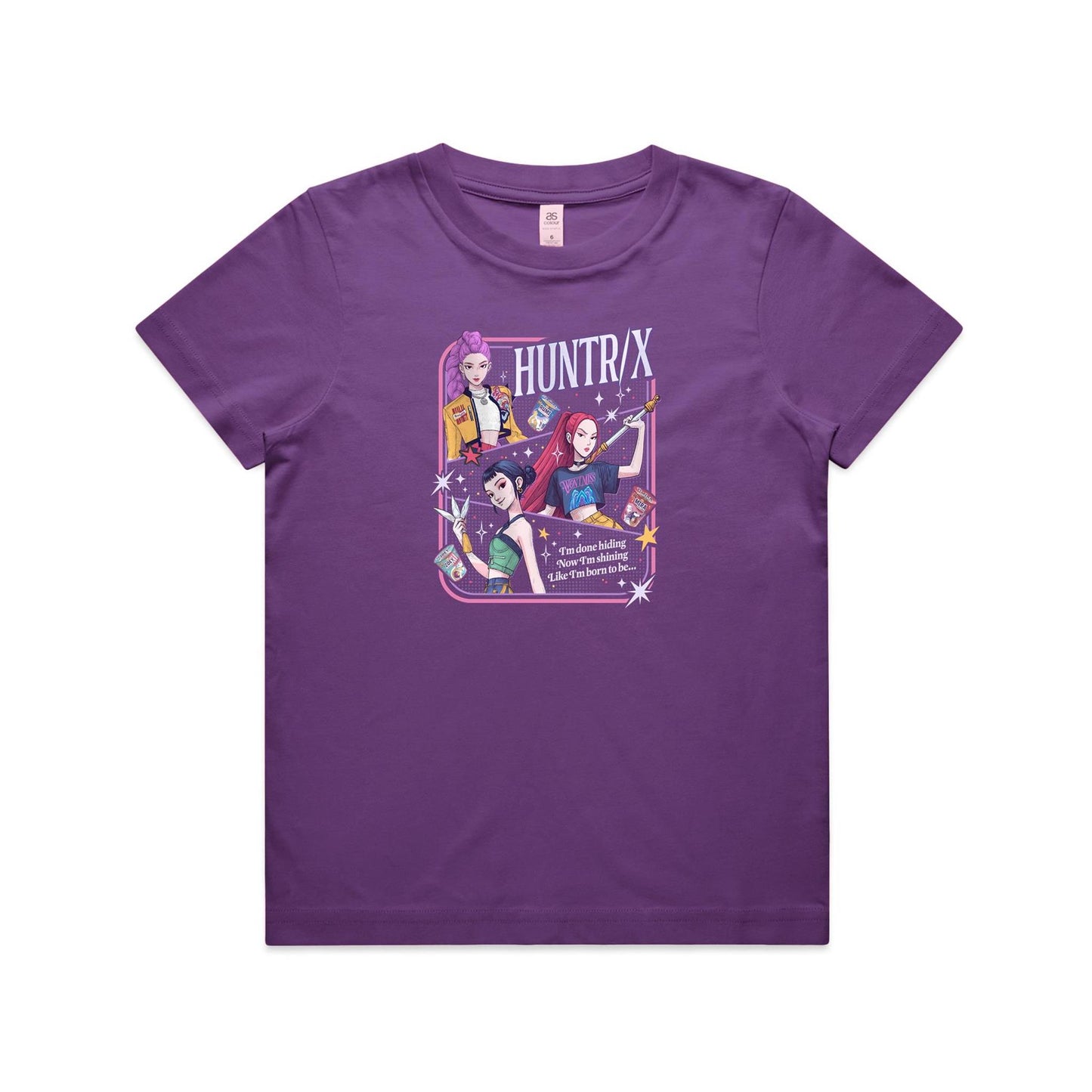 KPOP - HUNTRIX - Youth Tee - 7 Colours - Online Ordering Only