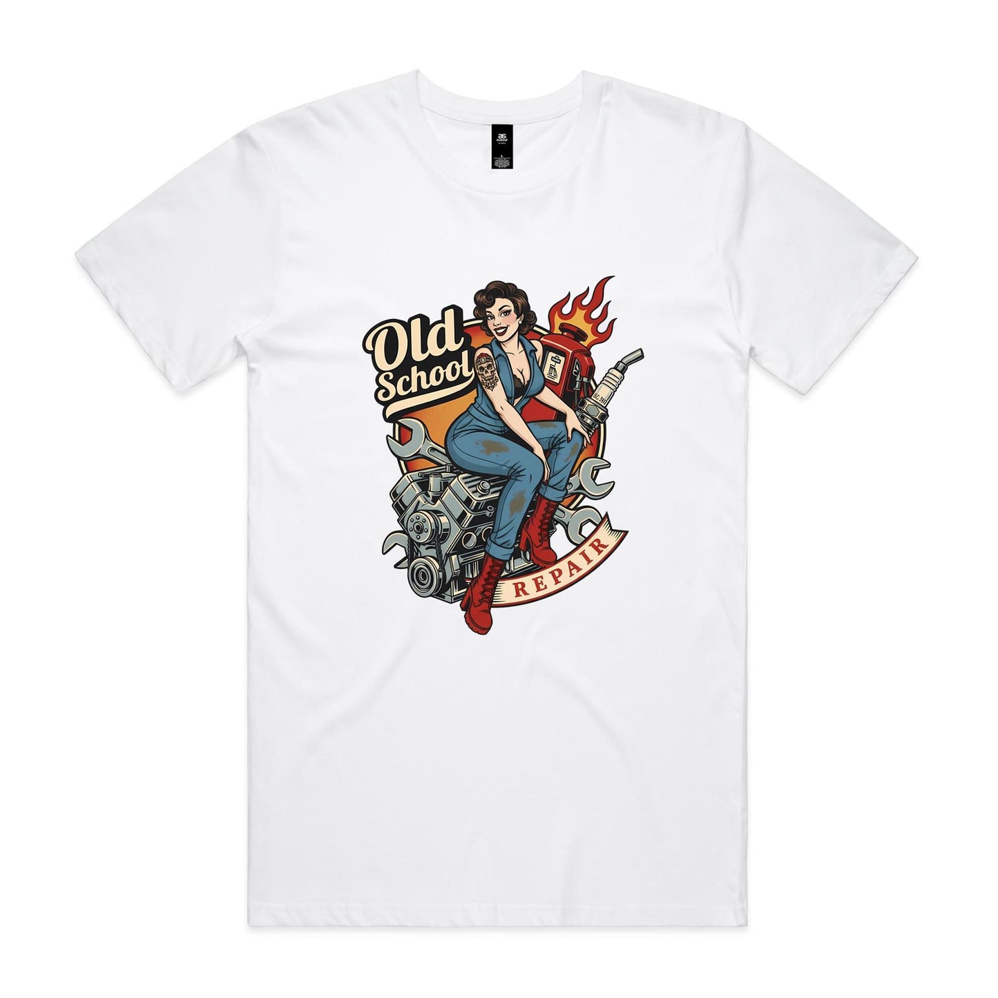 Old School Repair - Men's Tee - 8 Colours | This is a Print on Demand Item