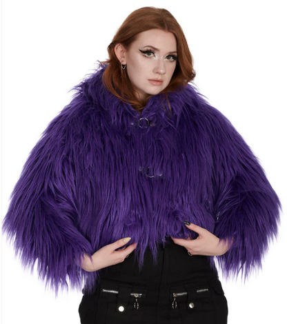 Buffy Fluffy Purple Jacket