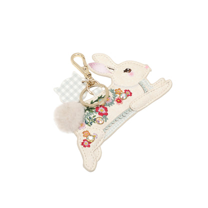 Woodland Rabbits Key Charm