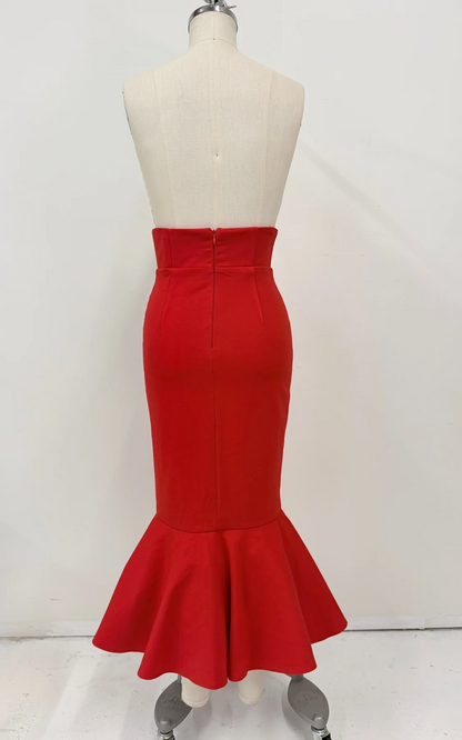 Femme Fatale Skirt - RED or BLACK | PREORDER