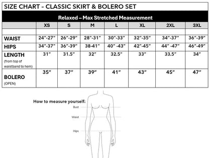 The Classic Skirt & Bolero Set | PREORDER