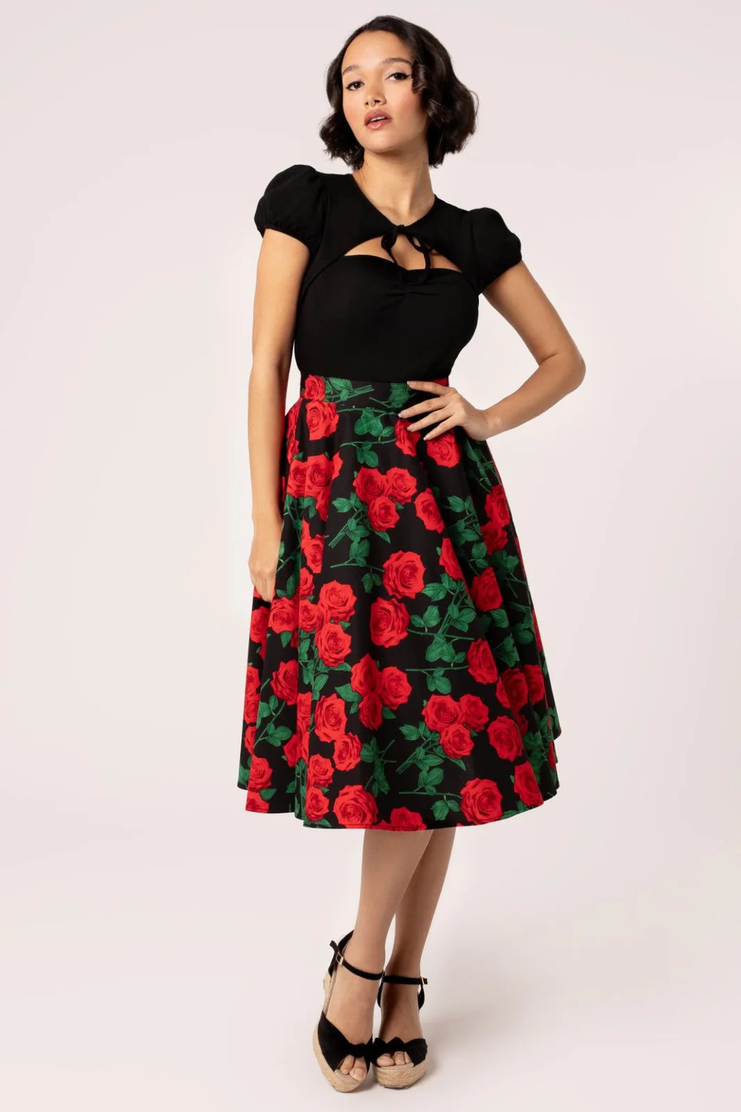 Dolce Vita Skirt - Hell Bunny