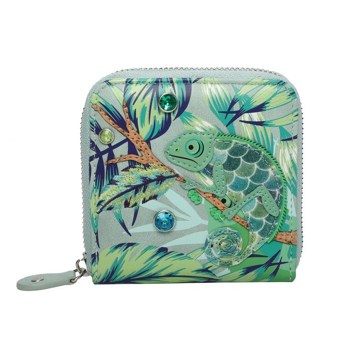 Animal Park- Clancy Chameleon Square Wallet