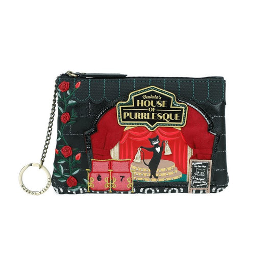 Vendula's Purrlesque Club Zipper Coin Purse