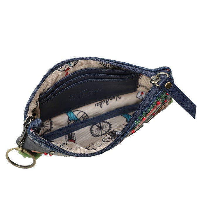 The Old Post Office - Navy Edition - Zipper Coin Purse