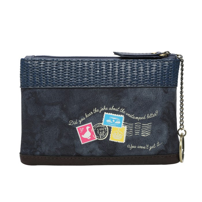 The Old Post Office - Navy Edition - Zipper Coin Purse