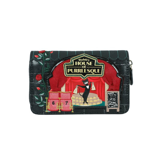 Vendula's Purrlesque Club Medium Ziparound Wallet