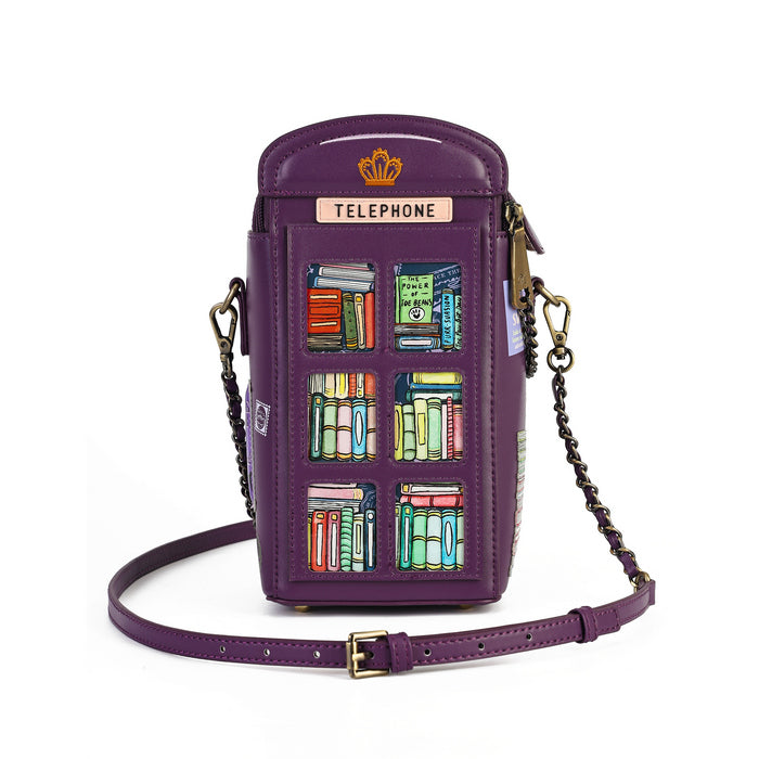 Travelling Library Bookshop - Book Nook Telephone Box Bag