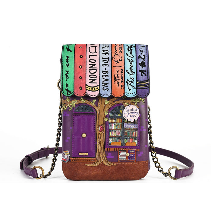 vendula london Travelling Library Bookshop - Phone Pouch