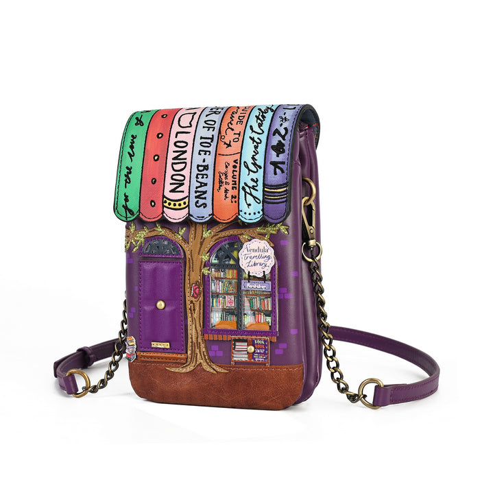 vendula london Travelling Library Bookshop - Phone Pouch