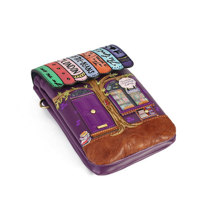 vendula london Travelling Library Bookshop - Phone Pouch