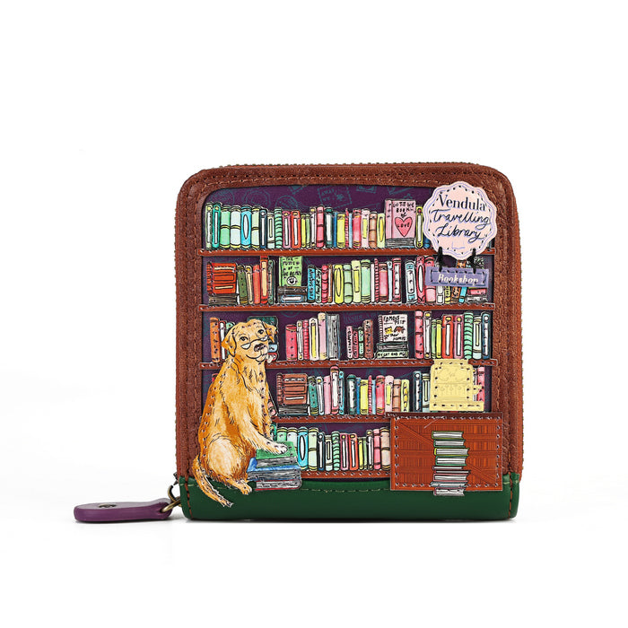 Travelling Library Bookshop - Square Wallet