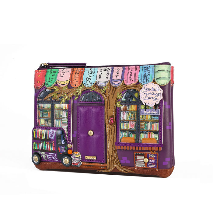 Travelling Library Bookshop - Zipper Coin Purse