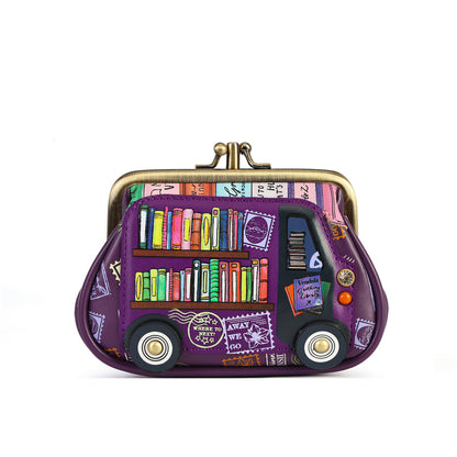 Travelling Library Bookshop - Clipper Coin Purse