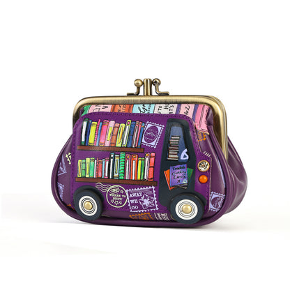 Travelling Library Bookshop - Clipper Coin Purse