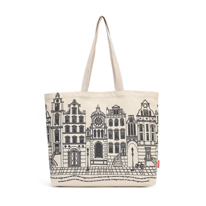 Cats In The City - Canvas Tote Bag