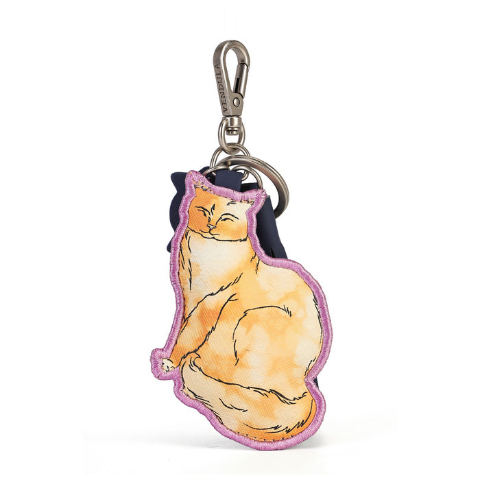 Cats in the City - Orange Cat - Key Charm 
