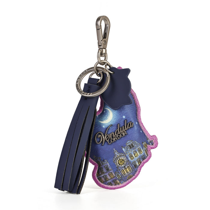 Cats in the City - Orange Cat - Key Charm 