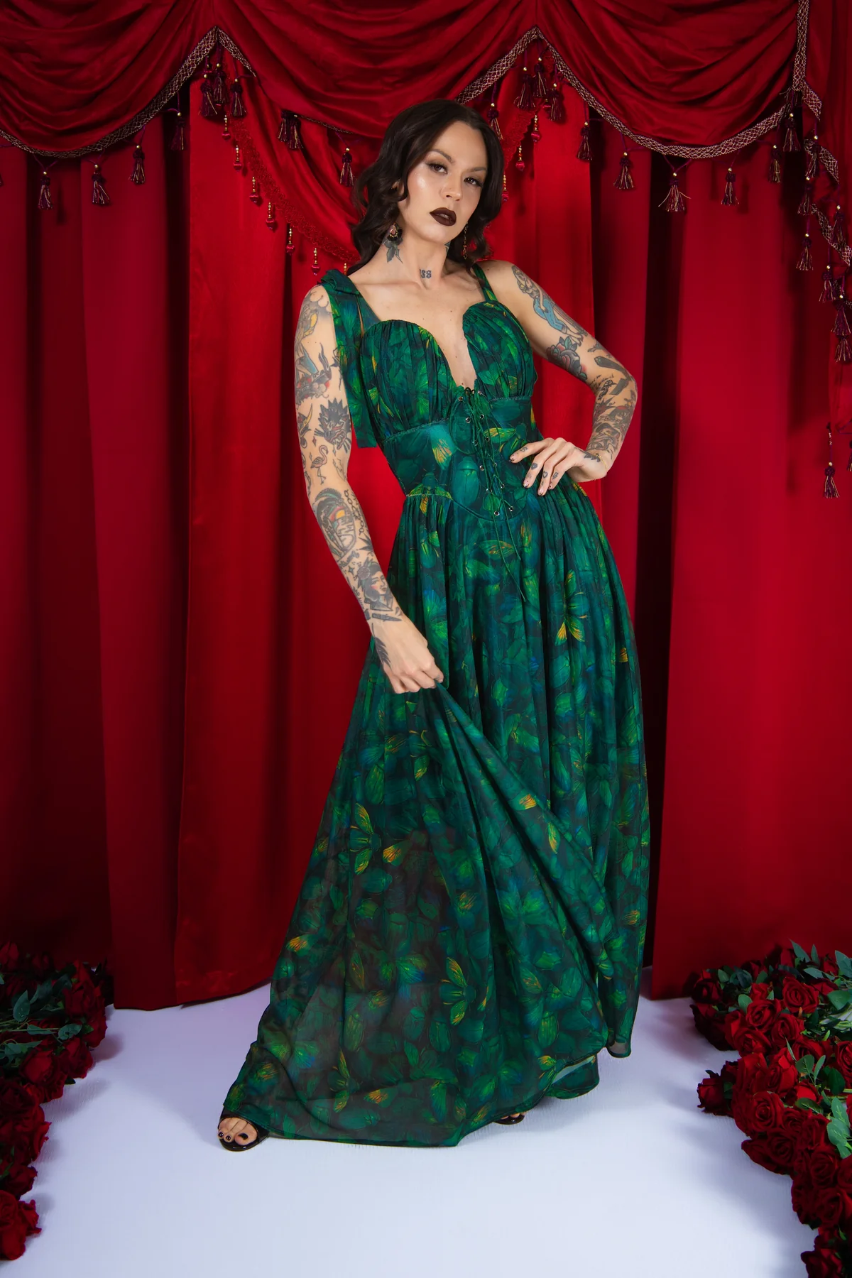lana rose red dress Sinatra Smoking Jacket Lana Rose Official | TikTok