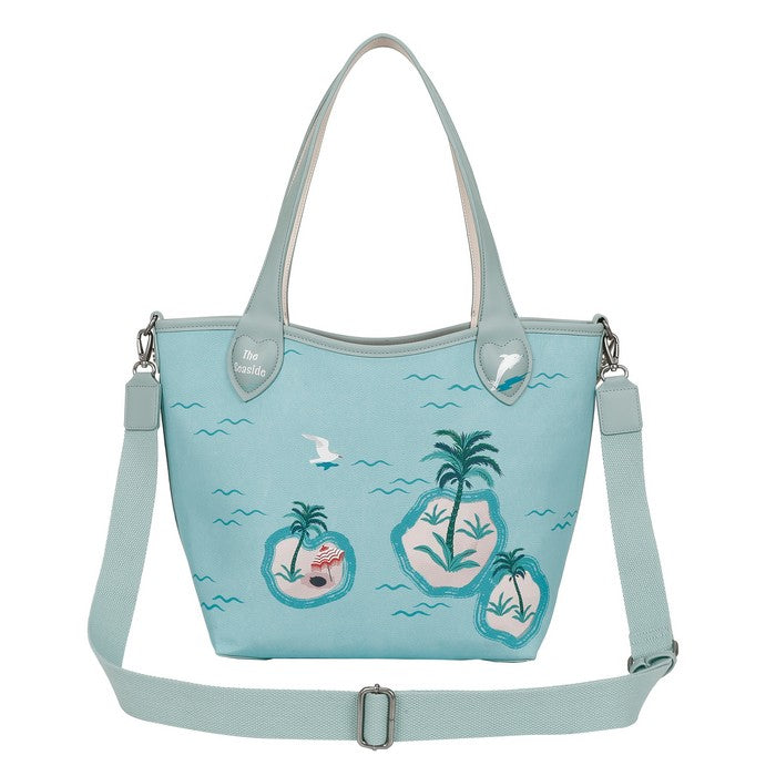 Vendula Sands Reversible Tote and Pouch