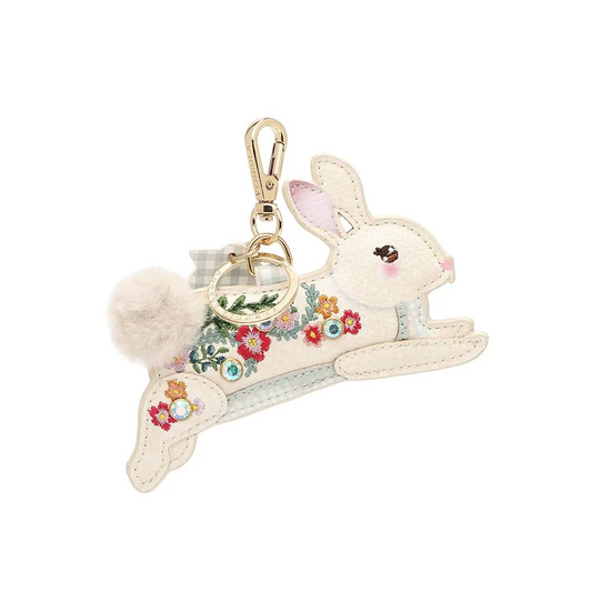 Woodland Rabbits Key Charm | Preorder