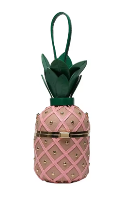 Pineapple-Shaped Crossbody Bag